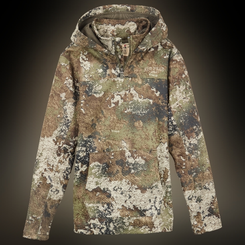Youth Redhead Tech Half zip hoodie